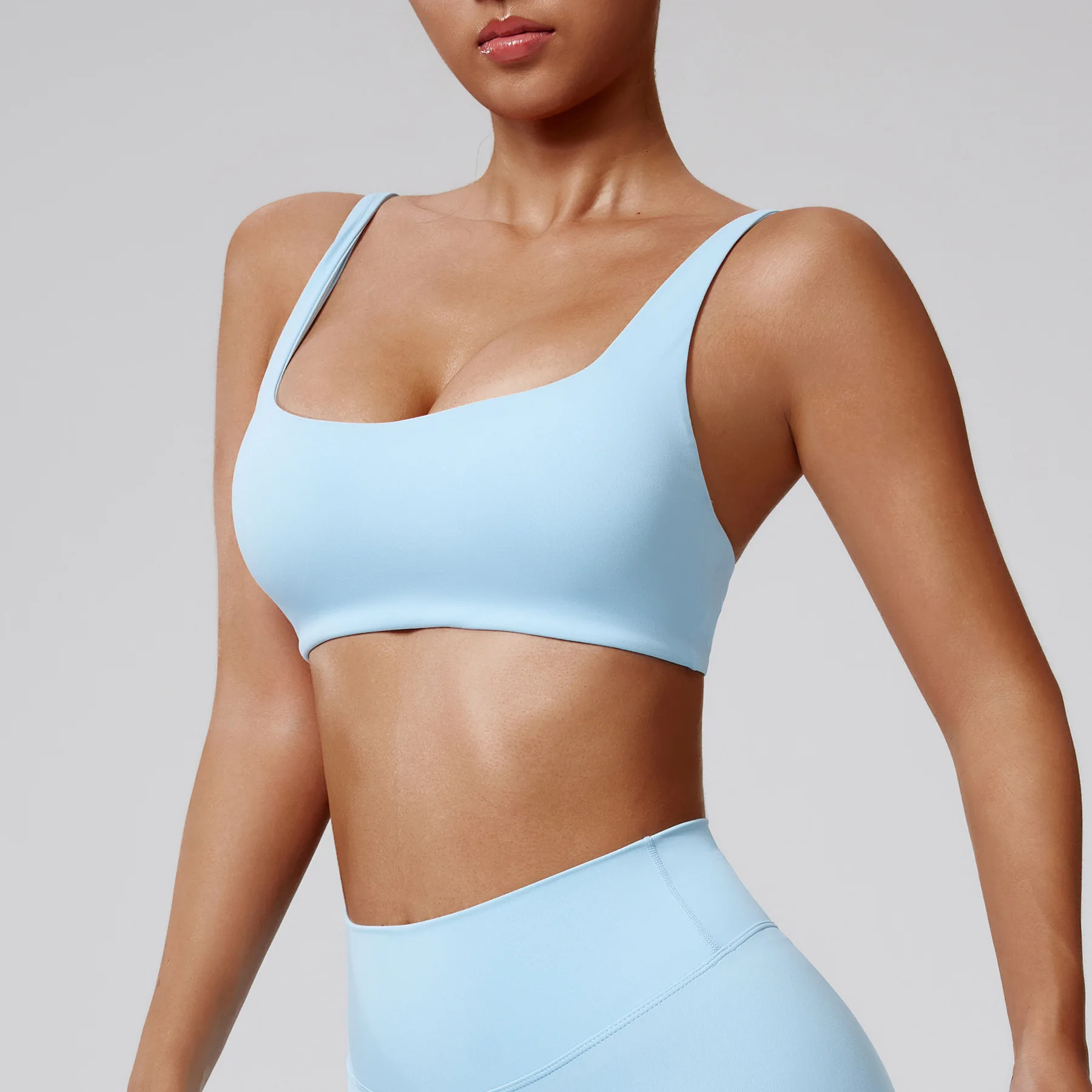 

Sports Bra for Women, Stretch Push Up Gym Top, Training Running Yoga Underwear, Breathable Fitness Tank Tops, Activewear Vest