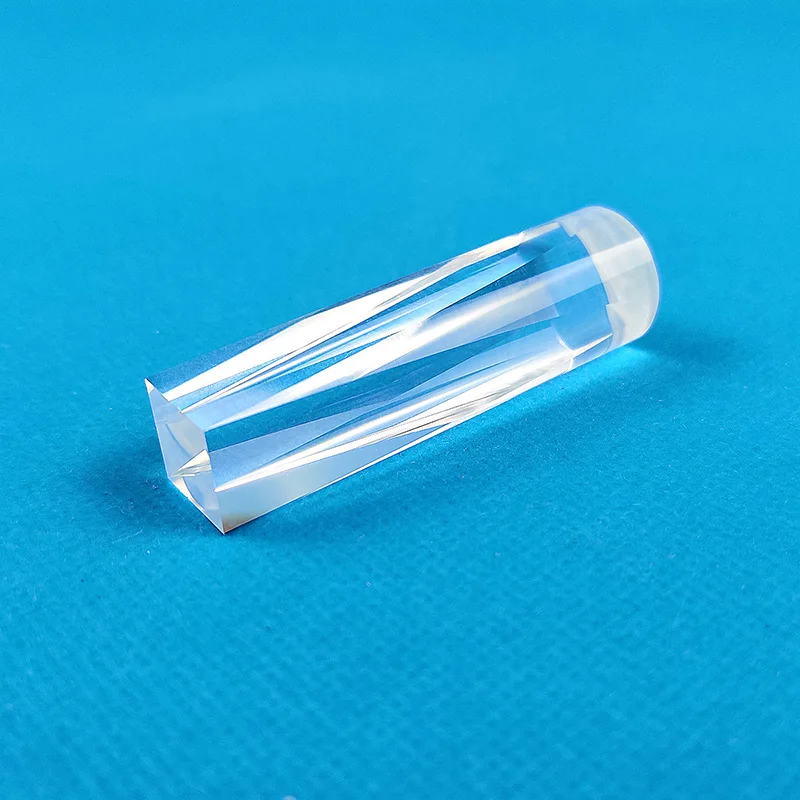 Tapered Light Pipe Homogenizing Rods Optical Glass Light Guide Rod Custom Processing Hexagonal Fused Quartz Round Rod