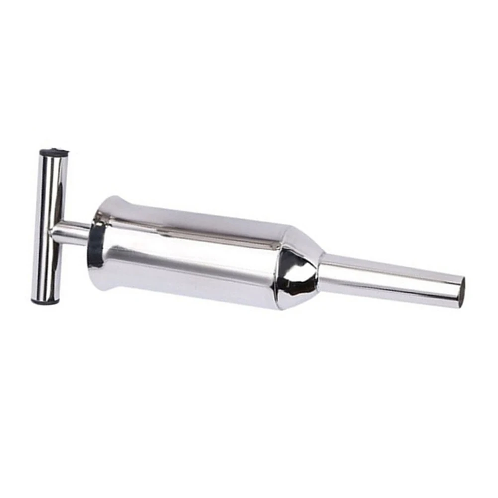 

Stainless Steel Stuffer Kit Meat Filler Tube For Home Use Large Easy Clean Strong Non-Deforming Sausage Making