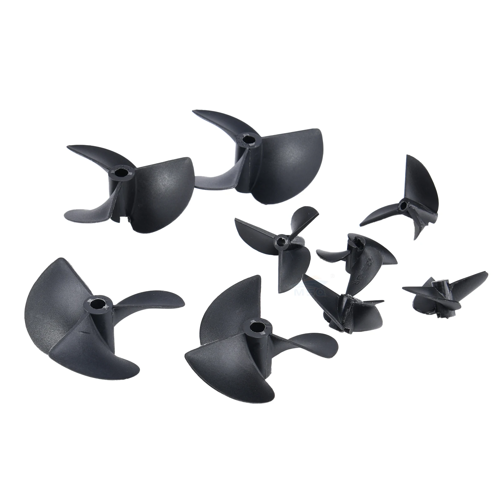 1pc Rc Boat 3-Blade Nylon Propeller D32/35/36/52/55mm Positive/Reverse For 3/4/4.8mm Prop Shaft