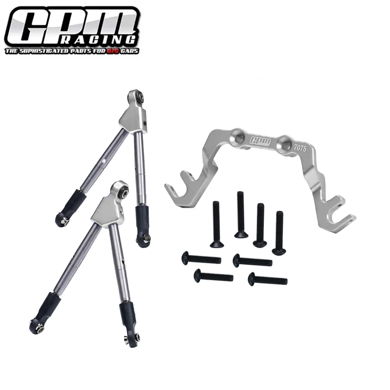 GPM 7075 legering voorste draagstangen met stabilisator voor C-naaf voor TRAXXAS Slash 4X4 LOW-CG