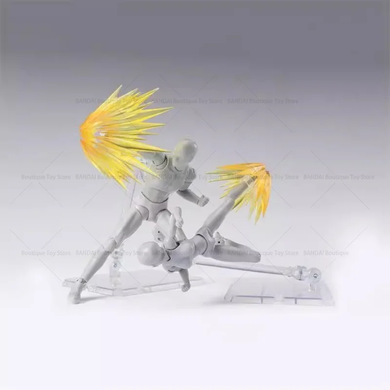 In Stock Bandai Soul EFFECT Yellow Impact Explosion Accessories Special Effects Parts SHF Applicable Toy Collection Gift