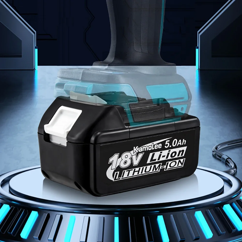 Imagem -02 - Bateria do Li-íon do Kamolee-bl1860 18v 6000mah