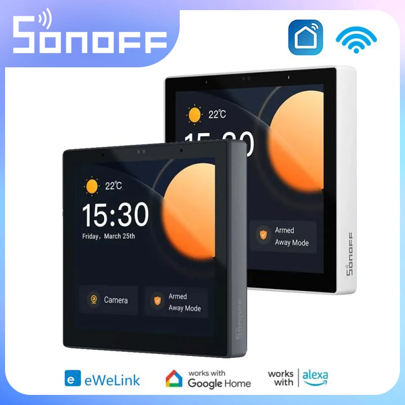 SONOFF NSPanel Pro Smart Home Control Panel Smart Switch Multiple Controller Touch Screen Work With Alexa Google Home EweLink