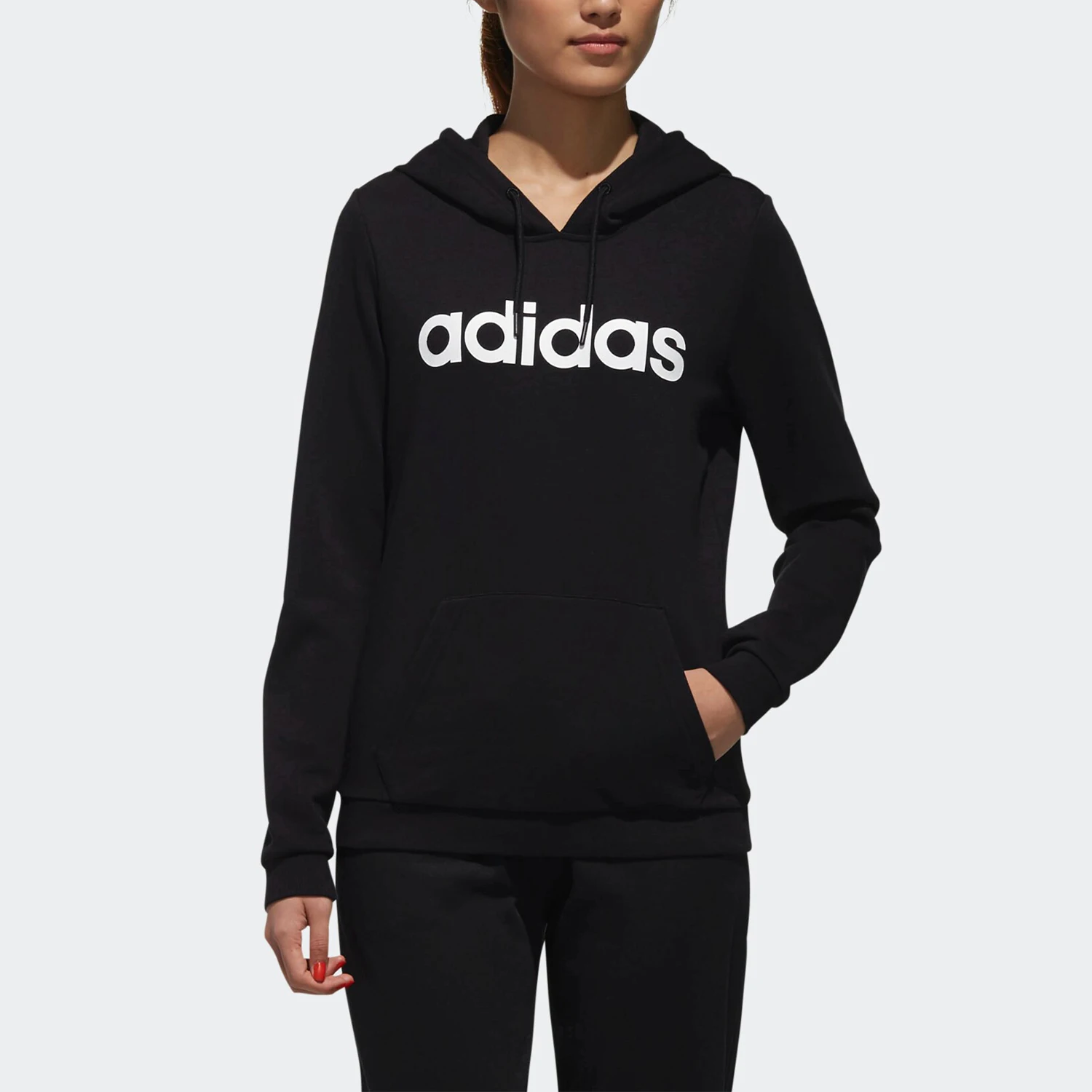 

Женский спортивный повседневный пуловер с капюшоном Adidas Authentic New Season DW7955
