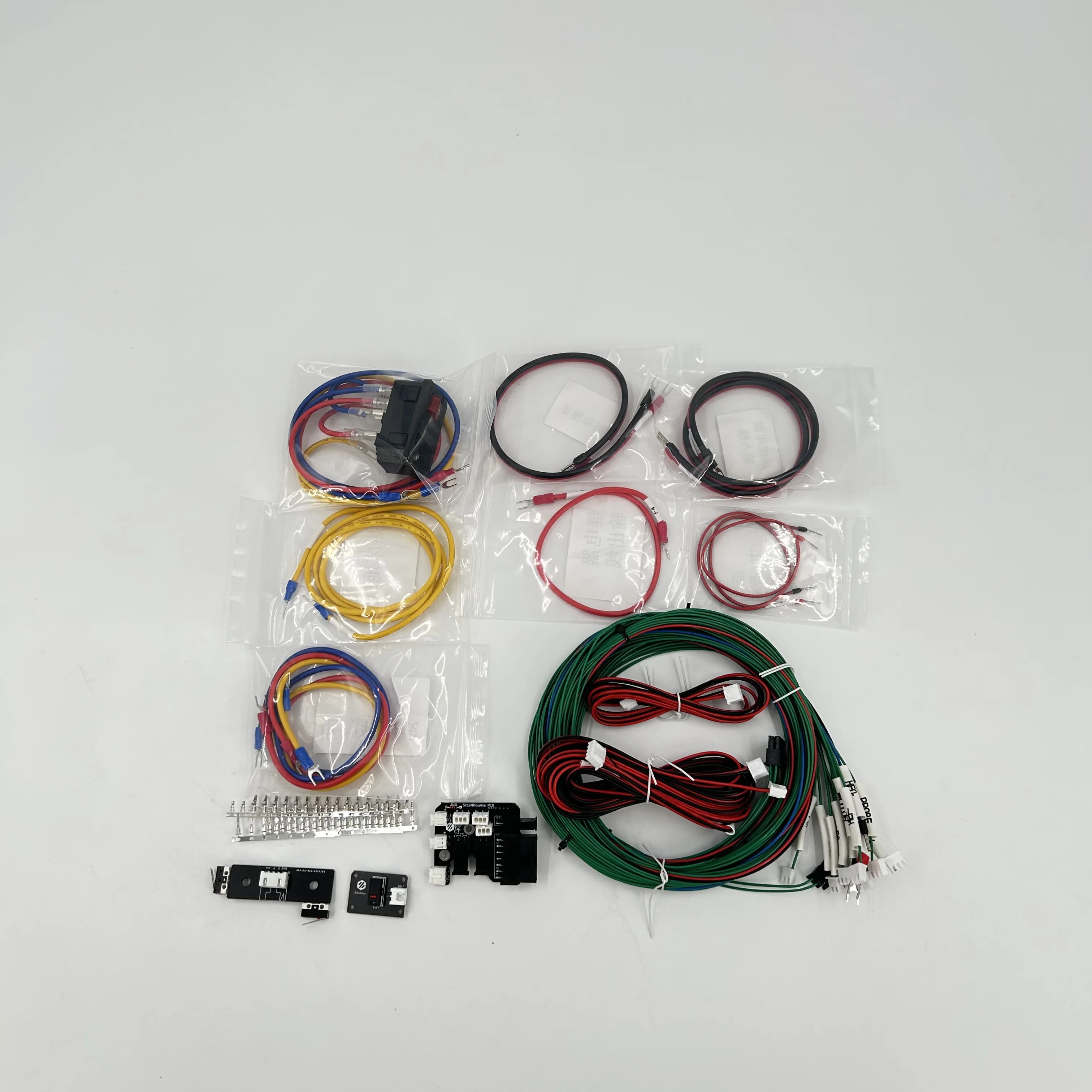 Imagem -02 - Turui Voron tipo Interruptor do Navio Fio 2.4 Tridente Hark Novo 5v sb Pcb Kit com Cabo de Chicote Ptfe Conjunto 4