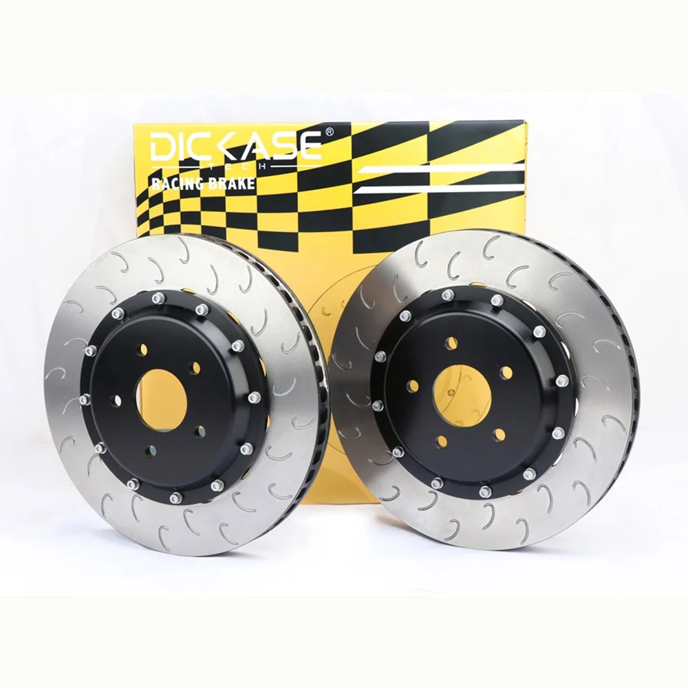 

Dicase front center hat and rear brake disc 355*28mm aluminum bracket for bmw e92