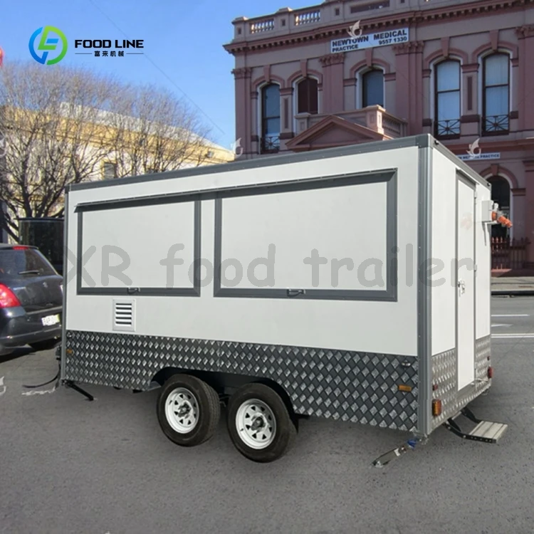 

12 Foot Food Truck Fabrication Remolque De Comida Remorque Alimentaire for Sale Ghana/mobile Food Trailer