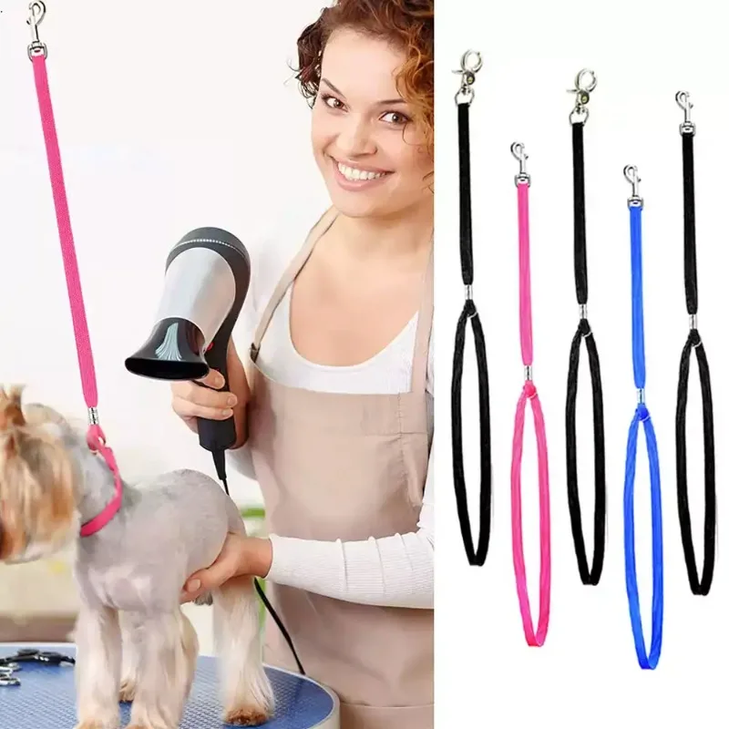 Pet Grooming Table Hanging Rope, Dog Grooming Table Lanyard Stand, Dog Tie, Dog Leash, Cat Bath, Steel Wire Fixing Rope