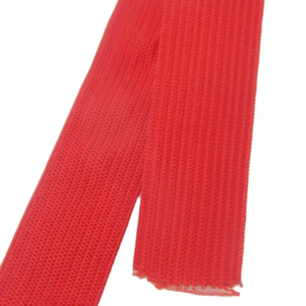 2 Meters 20MM Wide Red Color Elastic Bands Suitcase Bags Strips Belt DIY Sewing Accessories