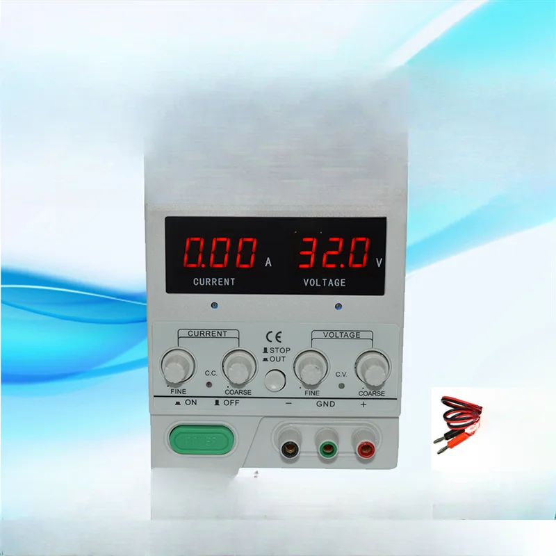 

Digital display adjustable DC regulated power supply