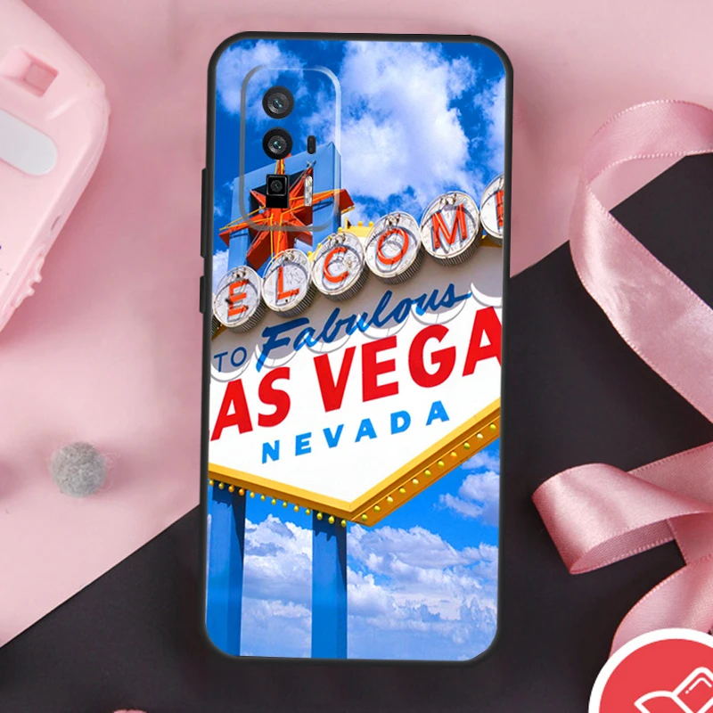  Las Vegas Sign Rome Case For POCO F6 Pro X6 X5 X3 F3 F5 M6 M5s Xiaomi 14 Ultra 12 13 Lite 11T 12T 13T Pro Cover