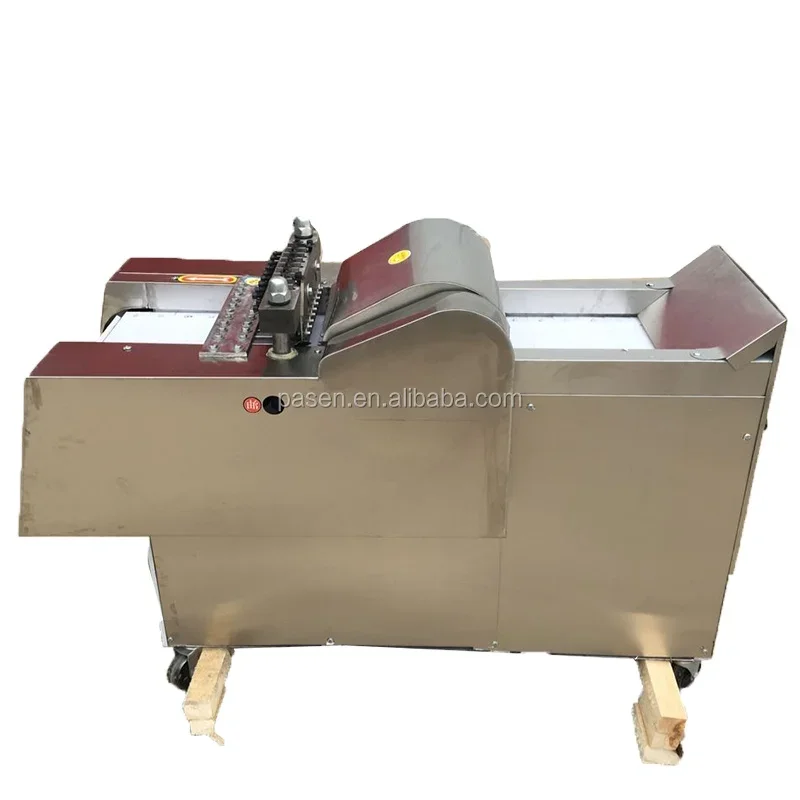 Electric frozen meat cutting machine whole chicken cutting machine chicken meat with bone mincing machine