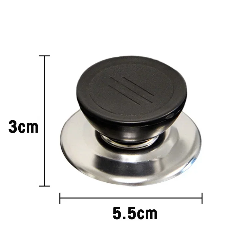 Kitchen Pot Lid Knobs Universal Pan Lid Holding Tops Replacement Lid Hand Grip Knob Handle Resistant Tool with Screwdriver gift