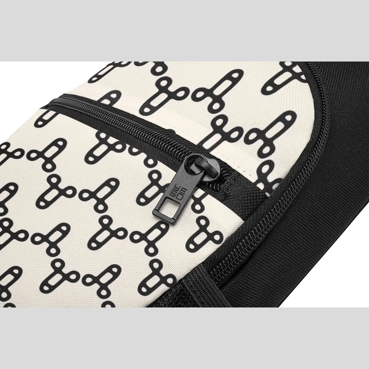 Penis Icon Pattern Light Chest Bag Men Sling Crossbody Backpack Chest Bag Traveling Hiking Daypack Shoulder Bag