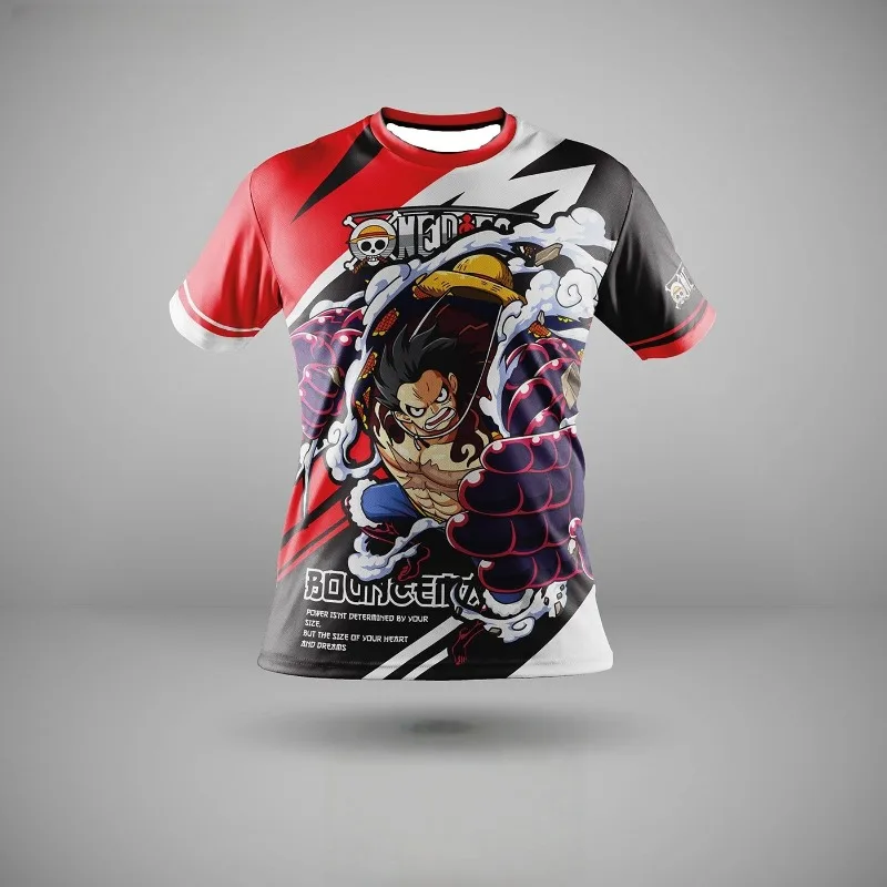 

One Piece Anime 3D Printed Quick-drying, Comfortable and Breathable T-shirts for Men, Women, Adults and Children