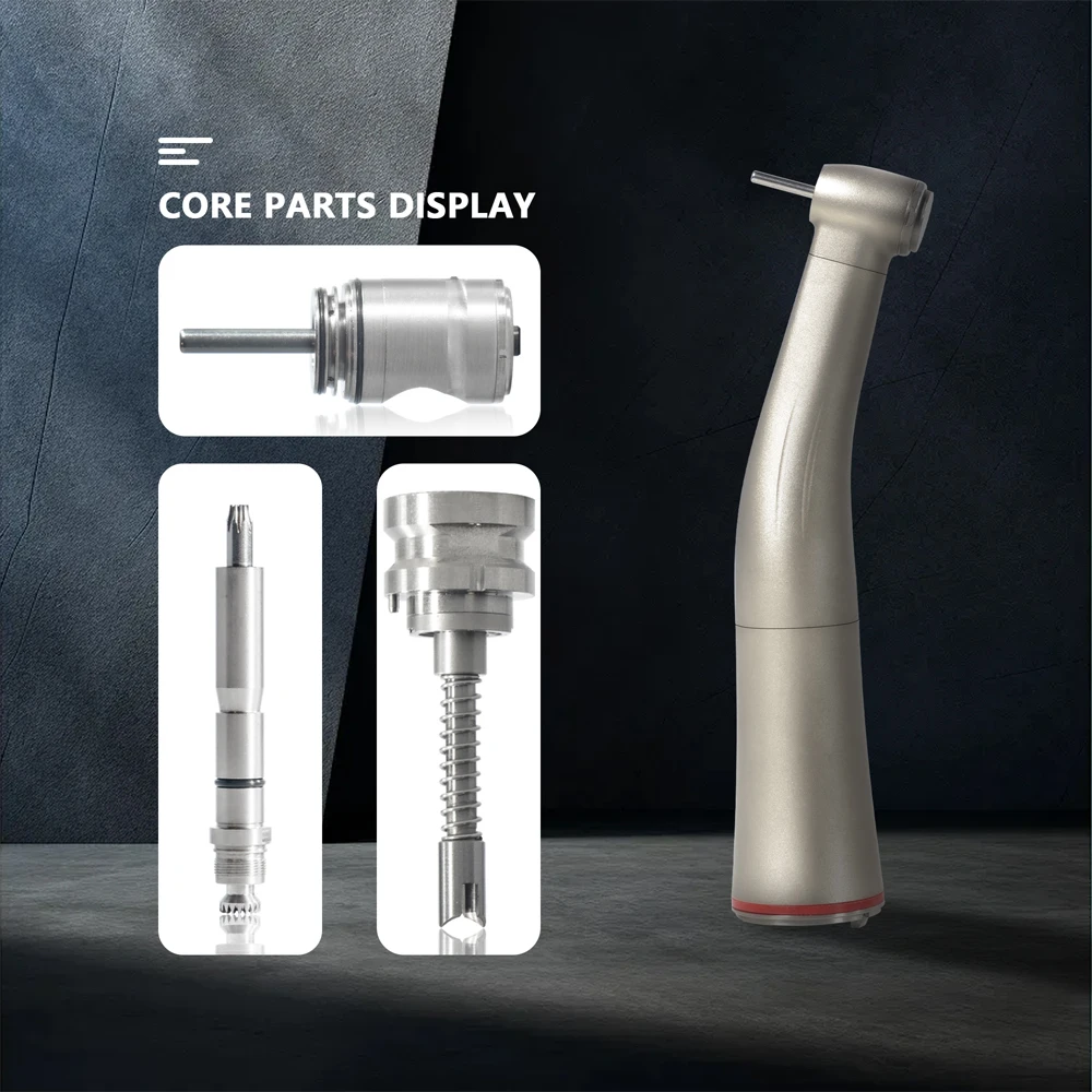 MBM 1:5 Fiber Optic Contra Angle Handpiece Increasing Speed Internal Water E-type Dental Handpiece