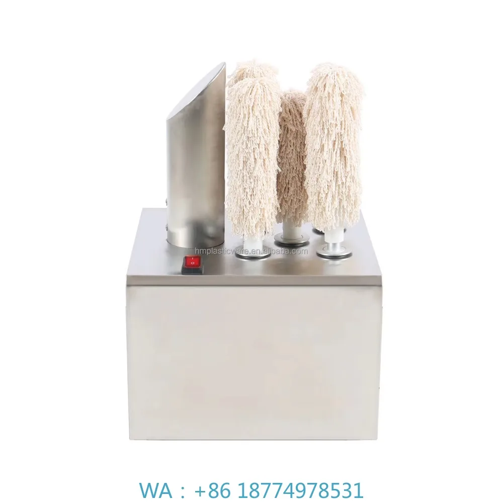 Stainless Steel Commercial Glass Polishing Station for Cup Edge Polishing and Wine Glass Treatment