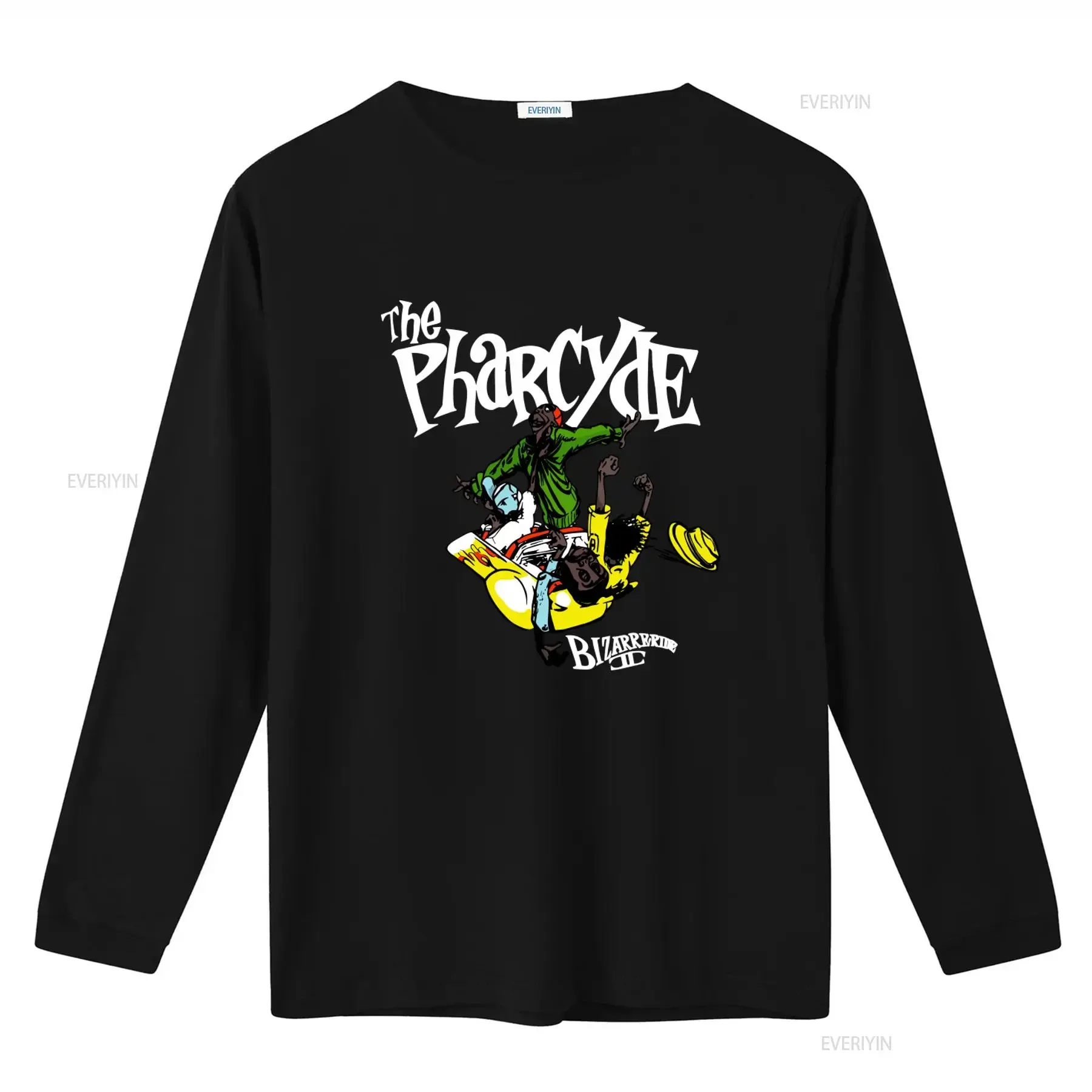 The Pharcyde Bizarre Ride II T Shirt 100 Cotton For Fans vintage Washed Top For Everyday Wear Stretched Soft graphic Breathable