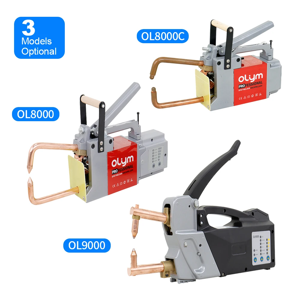 OLYM Professional Double Sided Handheld Portable Welder Machine Mini Spot Welder Welding Machine