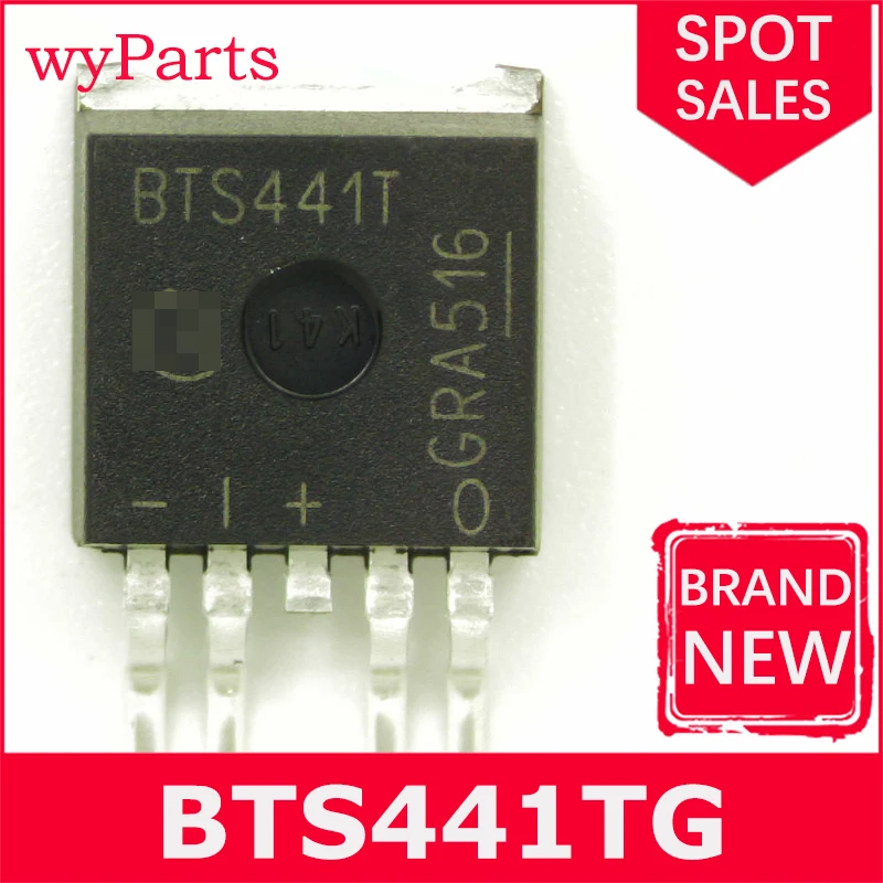 

New/1Pcs BTS441TG TO263 Power Switch ICs - Power Distribution Smart PWR High-Side Switch 1-CH