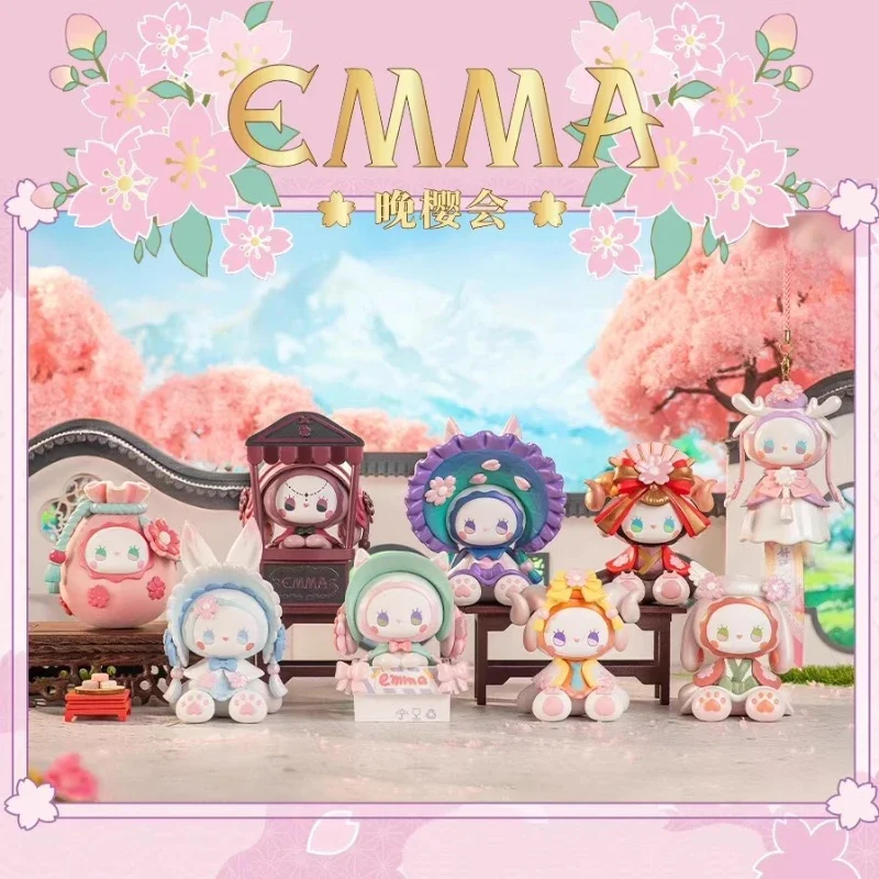 

EMMA Secret Forest Evening Sakura Series Фигурка слепая коробка милые игрушки аниме фигурки куклы игрушки подарки коллекция украшений