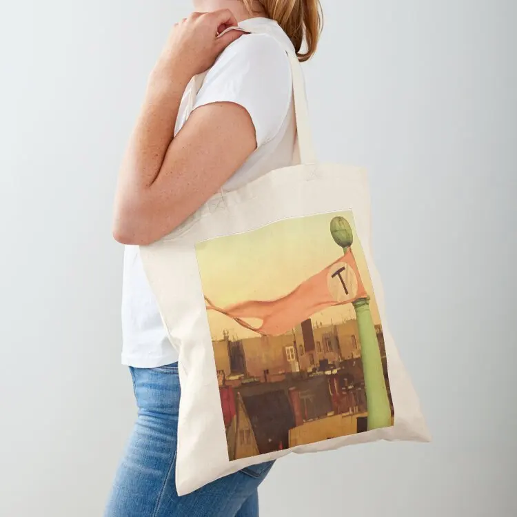 

Tenenbaums Flag Tote Bag foldable reusable bag Women's handbag Customizable tote bag shopper women