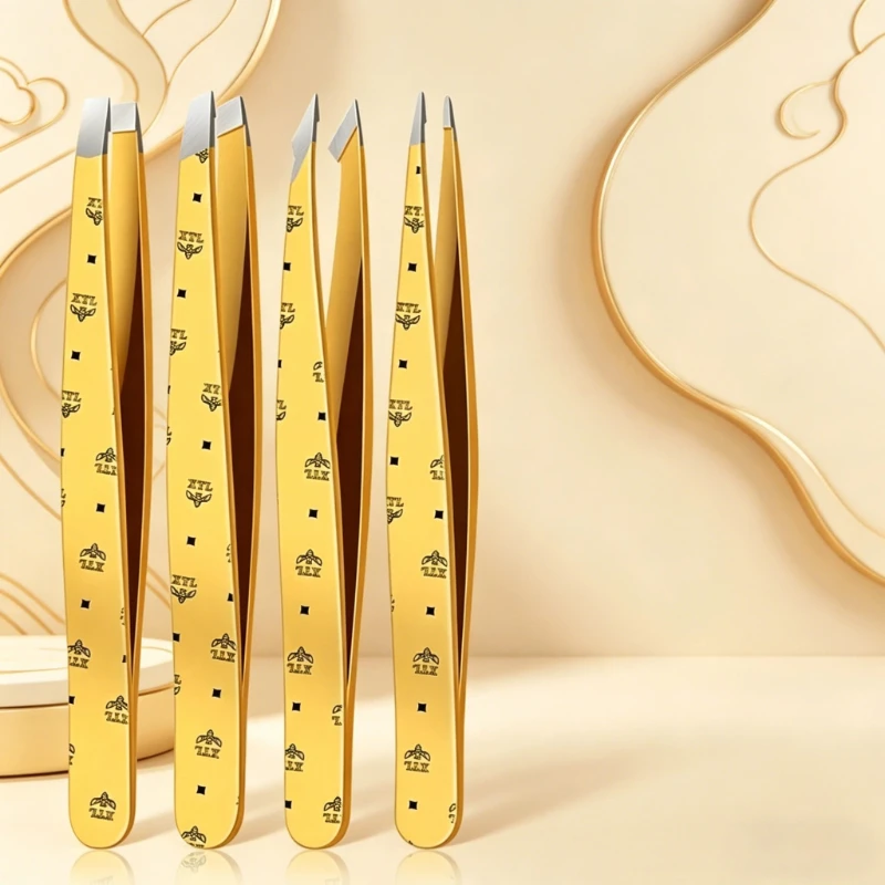 Stainless Steel Tweezers, Pointed Tweezer, Pointed Tweezer for Home Beauty