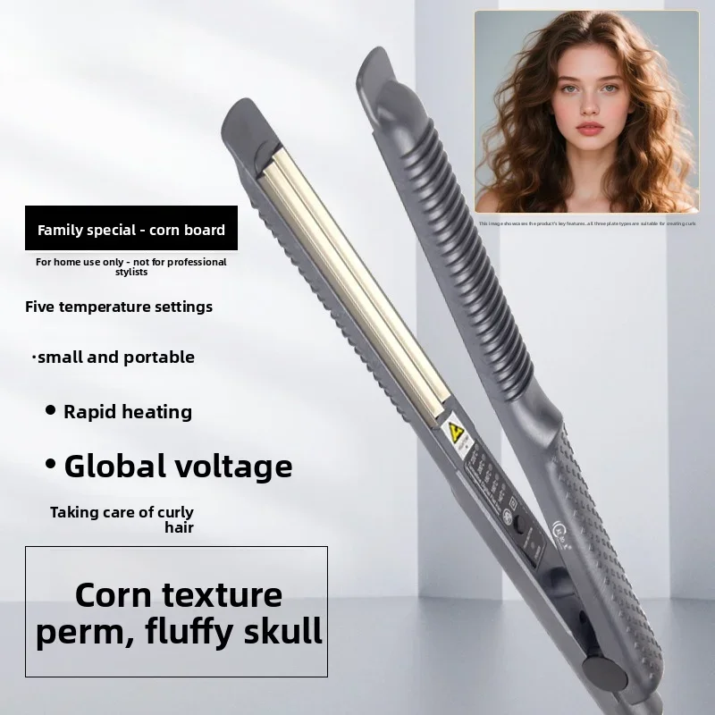 

Bestseller Mini Electric Splint Professional Barber Shop Straighten Hair Corn Perm Small Hair Straightener Arc Board