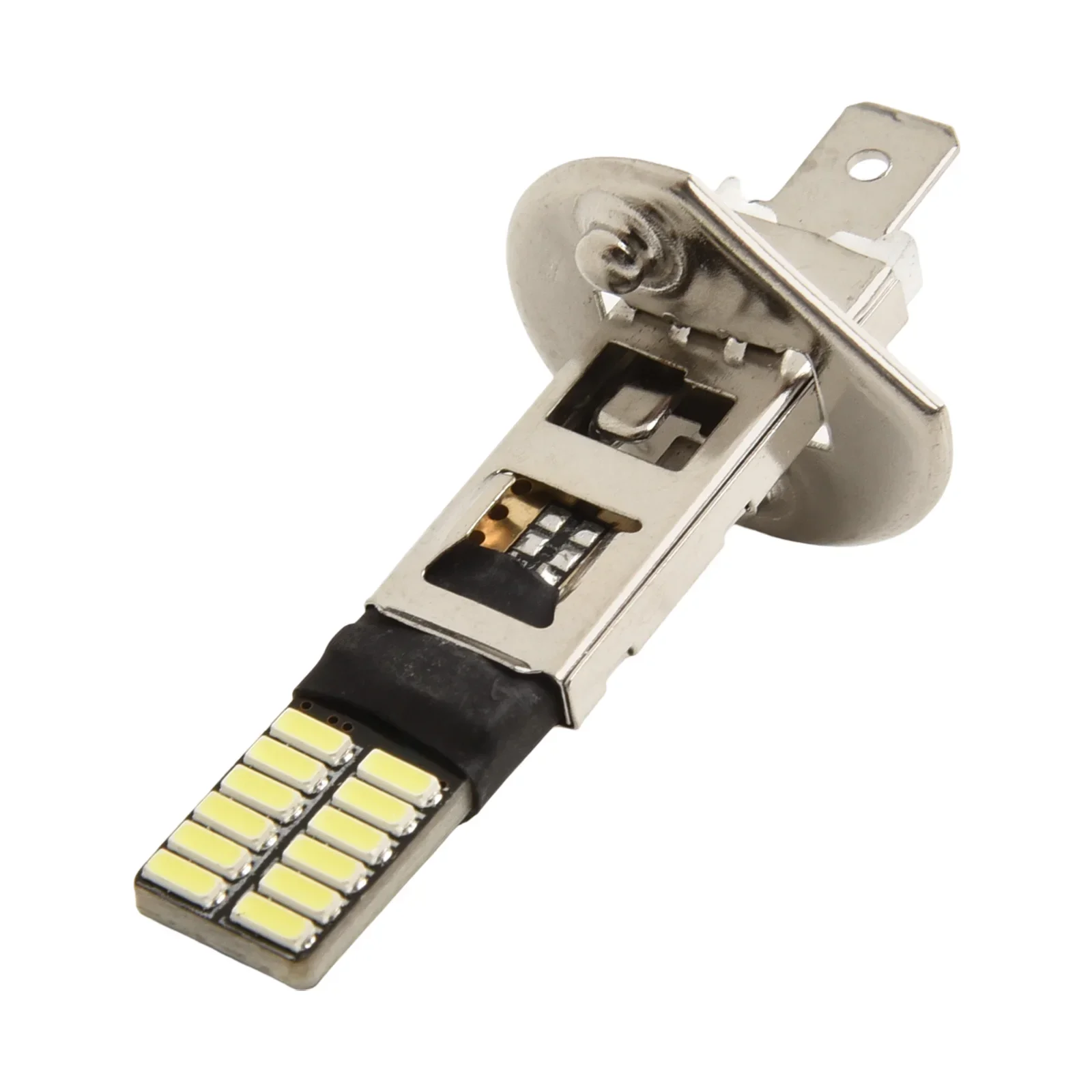 自動車用 LED フォグランプ 4014 24SMD LED ライト 洗練されたデザイン H3 LED フォグランプセット 最大出力 4 8W の強力な照明