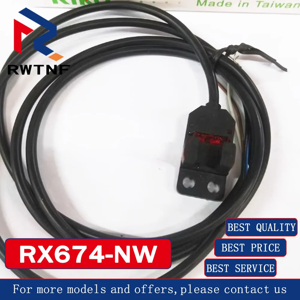 Brand New Genuine RX674-NW RIKO Photoelectric sensor instead of EE-SX674-WR,100% original warehouse stock