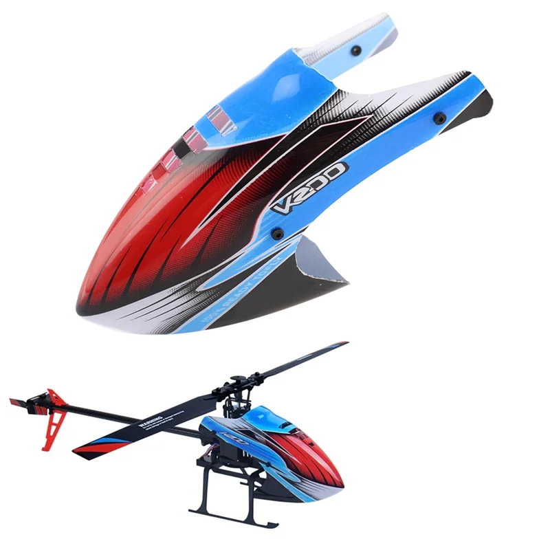 ABUM-K200.0008 Canopy Shell For Wltoys XK K200 RC Helicopter Airplane Drone Spare Parts Accessories