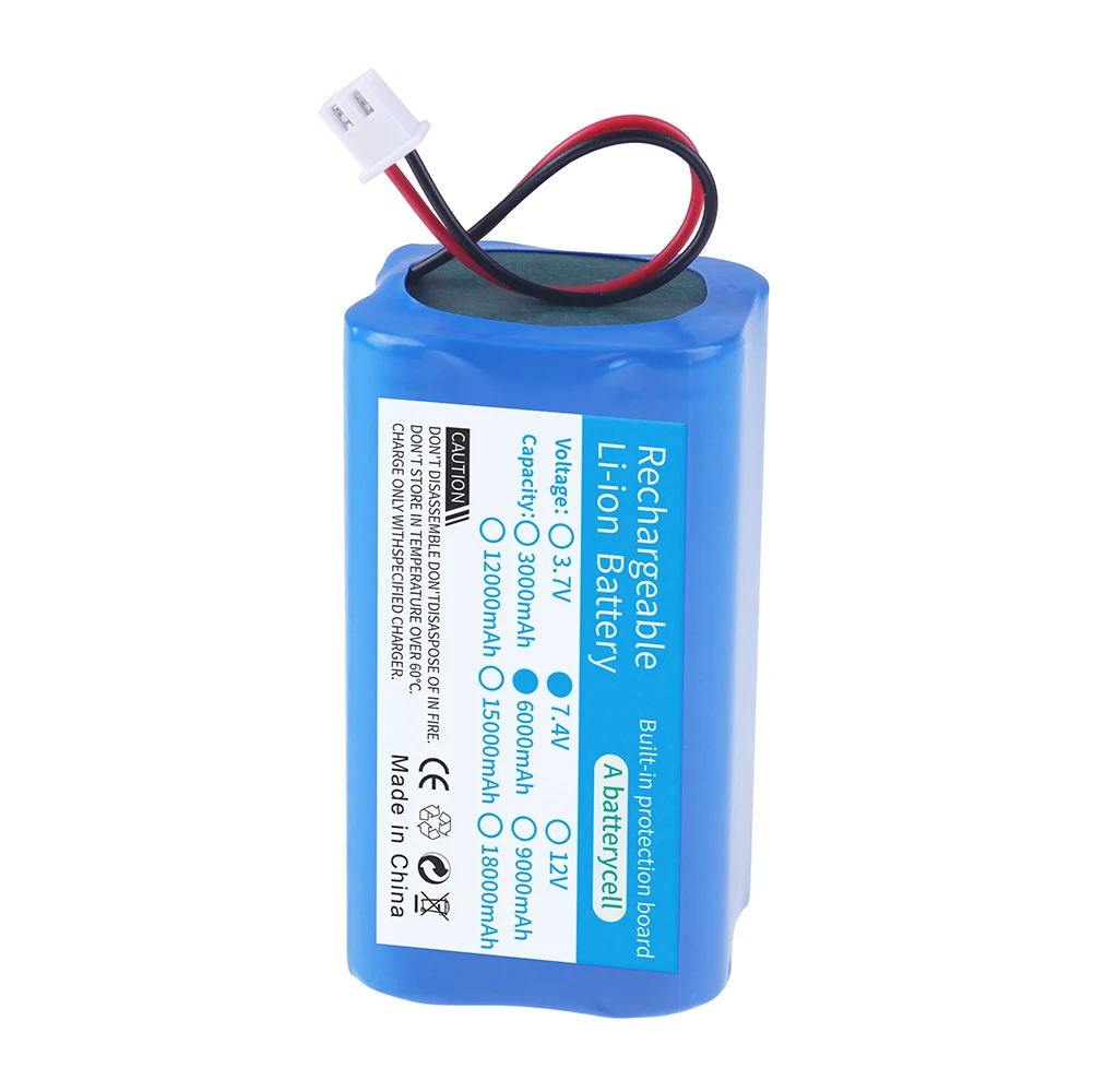 7,4 в 6000 мАч перезаряжаемая литиевая батарея с USB зарядным устройством для Мегафона динамика Bluetooth портативное зарядное устройство аксессуары