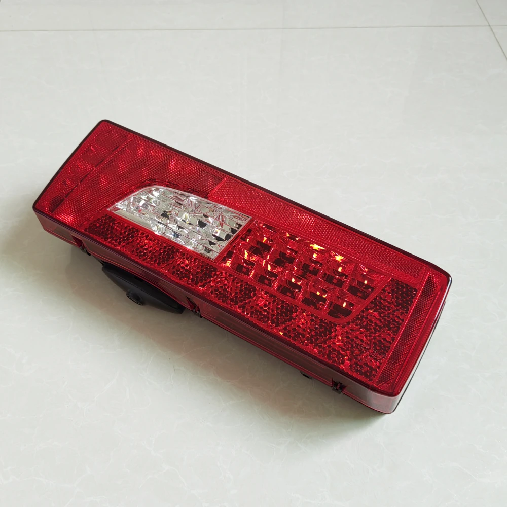 1Pc 24V LED Rear Headlight Tail Light For Scania Truck Taillight With Plug Connectors Accessories Parts