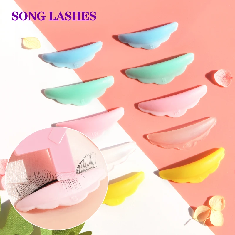 

SONG LASHES Lashes Curler Eyelash Curling Silicone Pad is Soft and Durable, and Can Be Used for Many Times