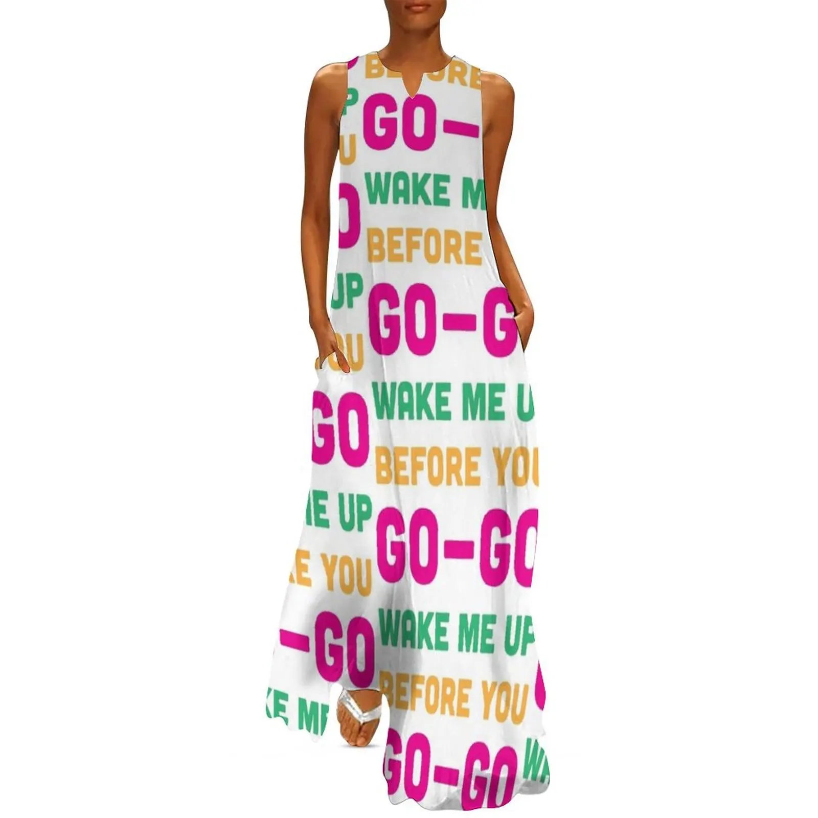 

Wake Me Up Before You Go Go Long Dress long dress women dress dresses