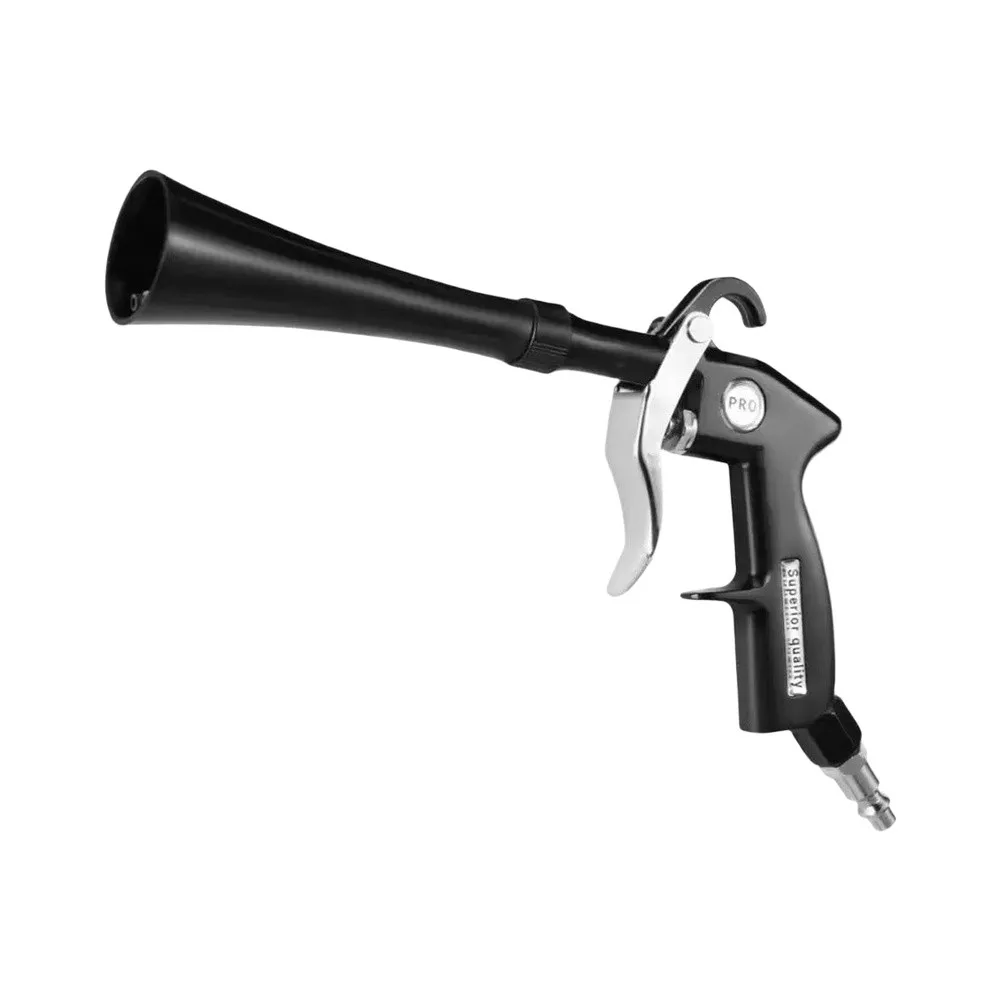 Metal 2 in 1 High Pressure Dust Blowing Nozzle for Car Interior Cleaning Compact Lightweight and for Easy to Store