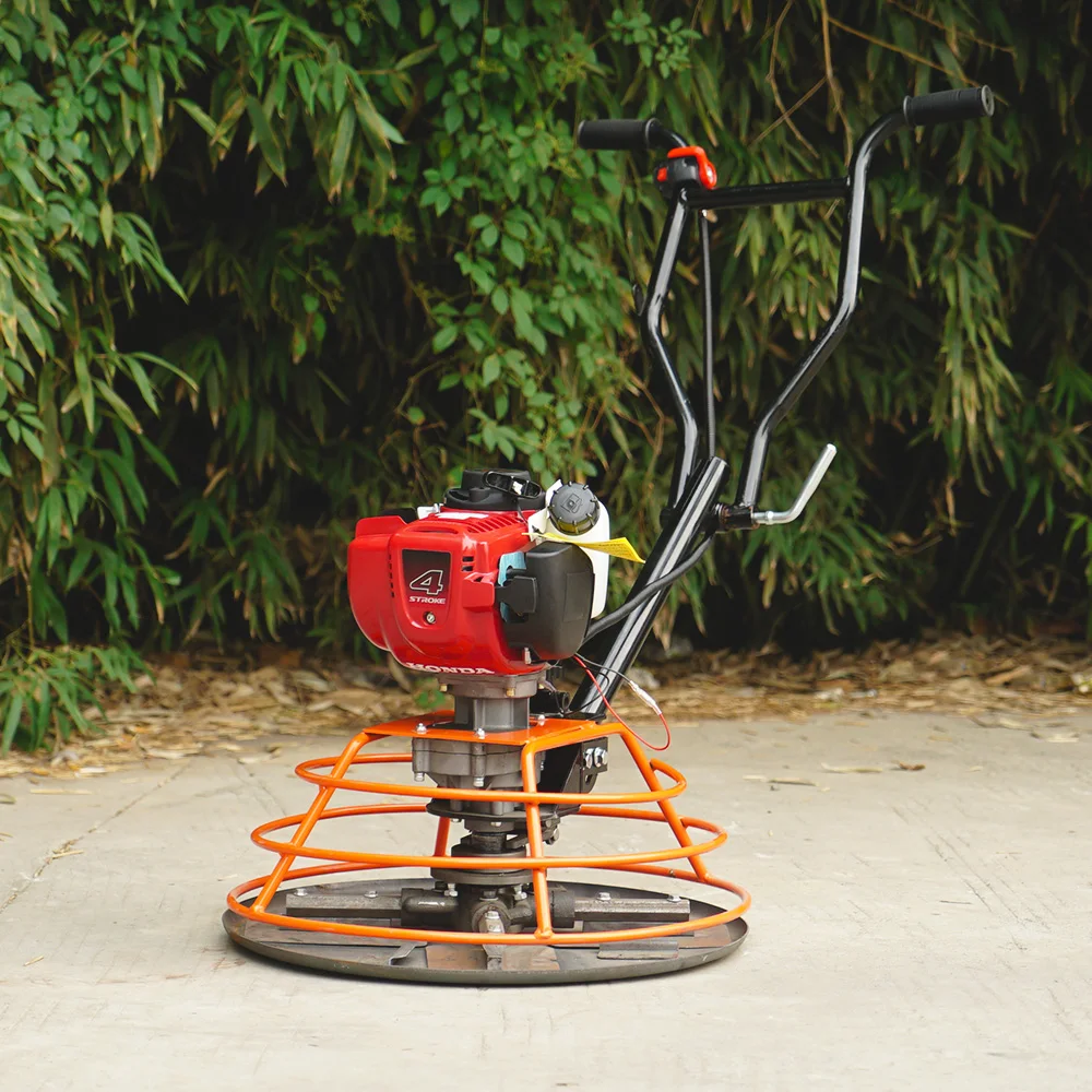 New Style 500mm Household Mini Petrol Engine Concrete Finish Power Trowel Machine