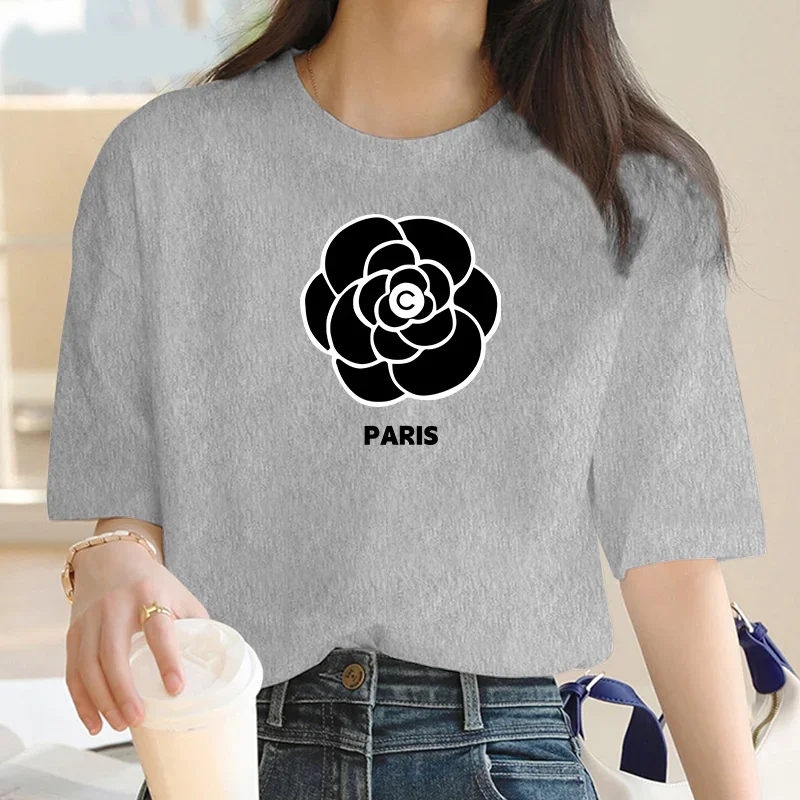 2024 wiosenny nowa drukowana damski T-shirt Street Y2KT T-shirt letni wzór moda damska T-shirt damski T-shi