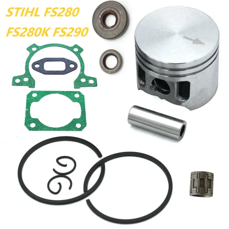 40mm FS280 Piston Ring Cage Bearing Gasket Kit Fit For Stihl FS220K FS280K FS290 Brush Cutter Trimmer Parts OEM 4119 030 2004