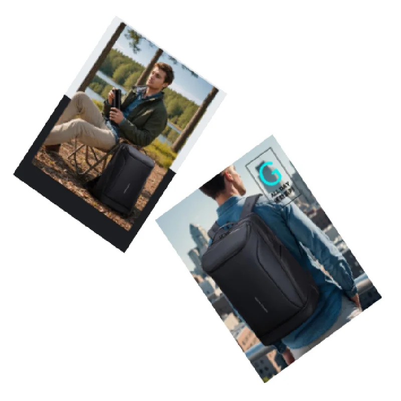 MARK RYDEN Repellent packback Multifunctional 15.6 inch Laptop Backpack Men Water