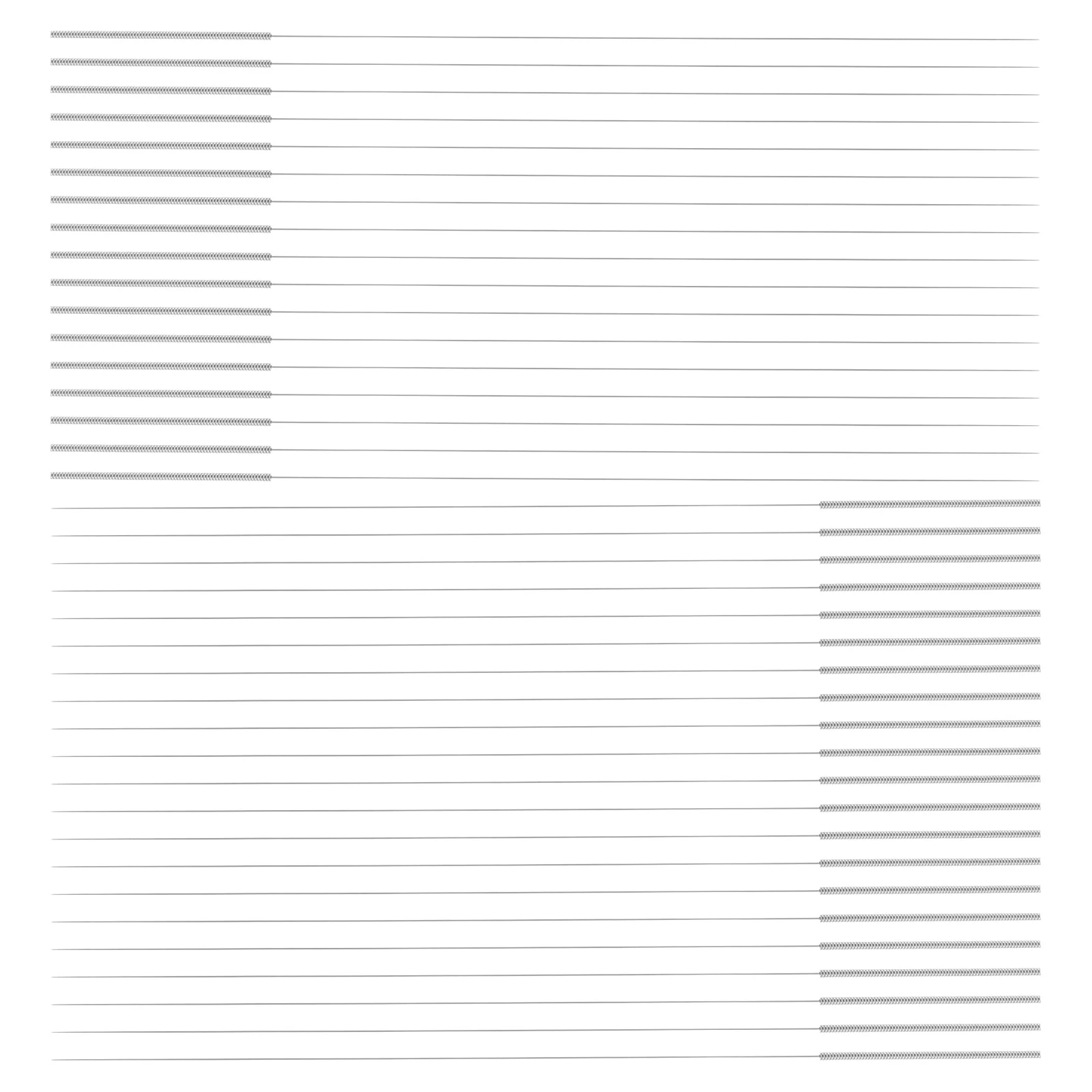 

100Pcs Disposable Long Steel Flexible Massage Needles Durable Elastic Massage Supplies Acupuncture Needle