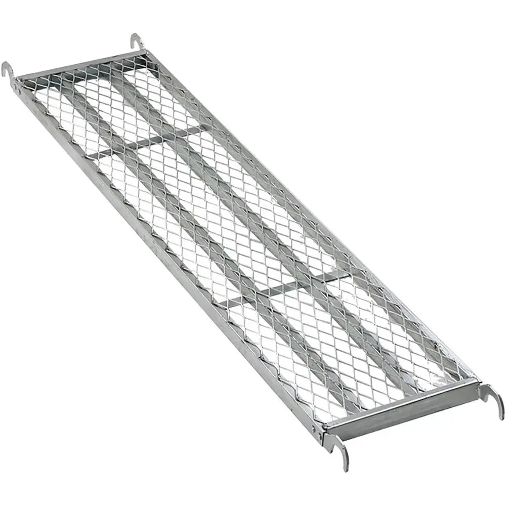 

Anti-Slip Surface Mobile Scaffolding Boards with Hooks, Indoor/Outdoor Workbench Platform, Extendable Construction Boards