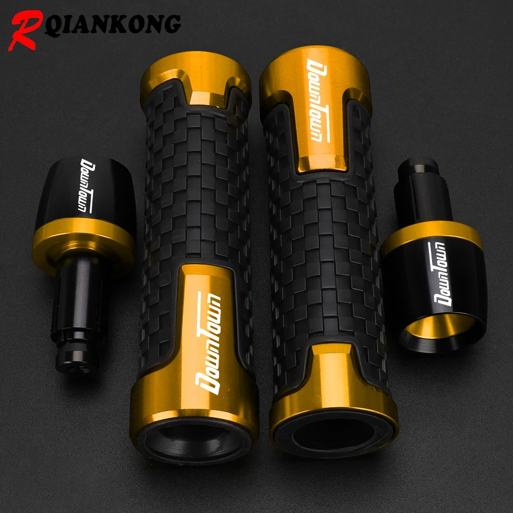 

For KYMCO Downtown 125 200 250 300 350 DT 200i 300i 350i 2025 Motorcycle Handlebar Grips Bar Ends Hand Grip Plug Slider End Caps