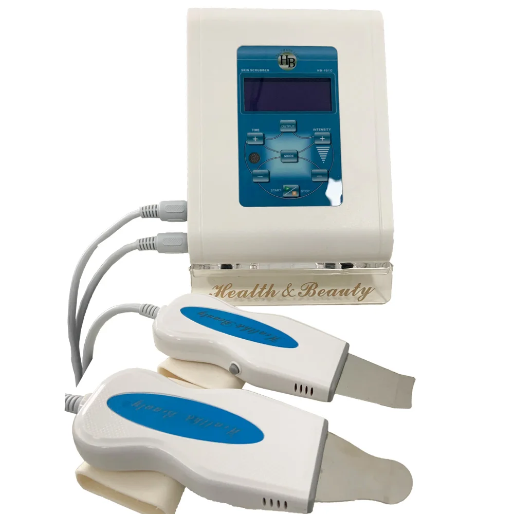 Gezicht Pore Cleaner Ultrasound Skin Scrubber Peeling Facial Massager Schoonheid Apparaat Gezicht Lift Diepe Gezicht Reinigingsmachine