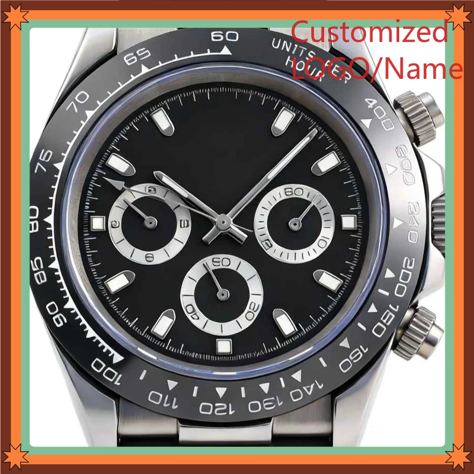 A989 Store 40mm Men's Automatic And Quartz Movement 904l Stainless Stee Customized Watches