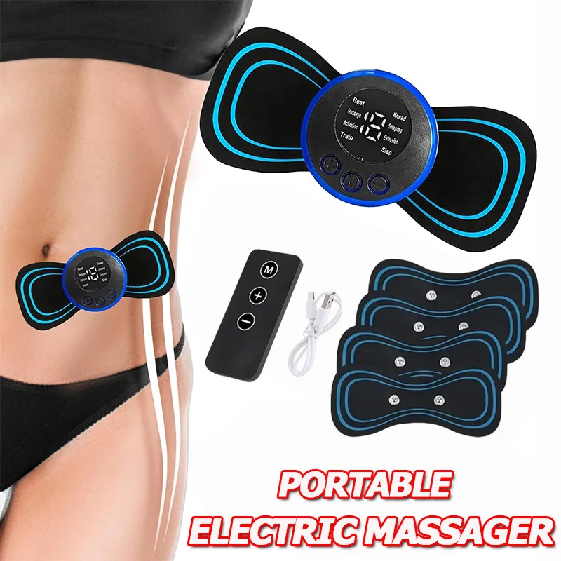 Neck Rechargeable Massager Electric Neck Massage Cervical Vertebra Massage Patch for Muscle Pain Relief,Support Dropshipping