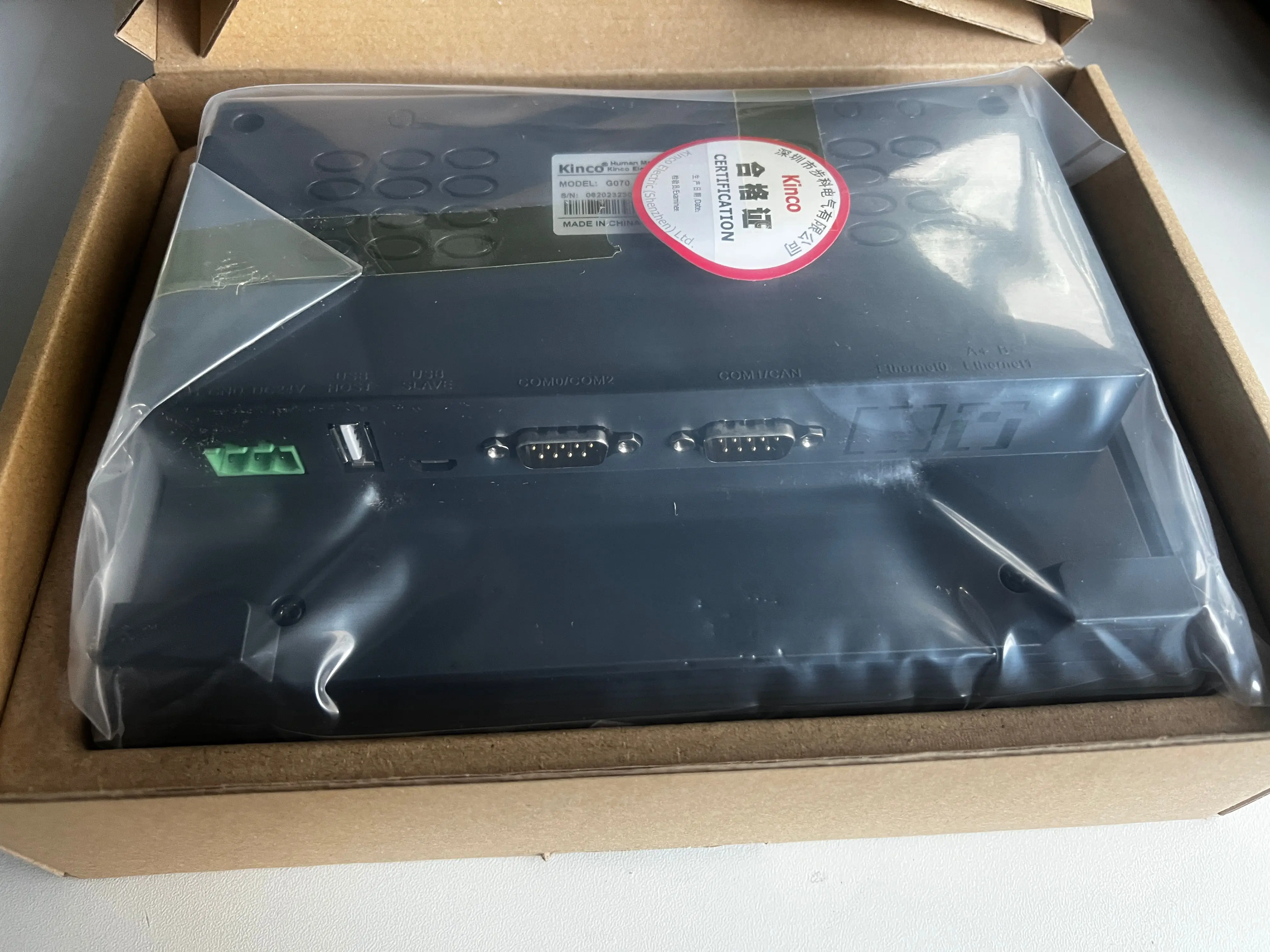 Painel de interface HMI Kinco de 7 polegadas de alta qualidade MT4414TE-CAN como substituição para produto genuíno G070E-CAN