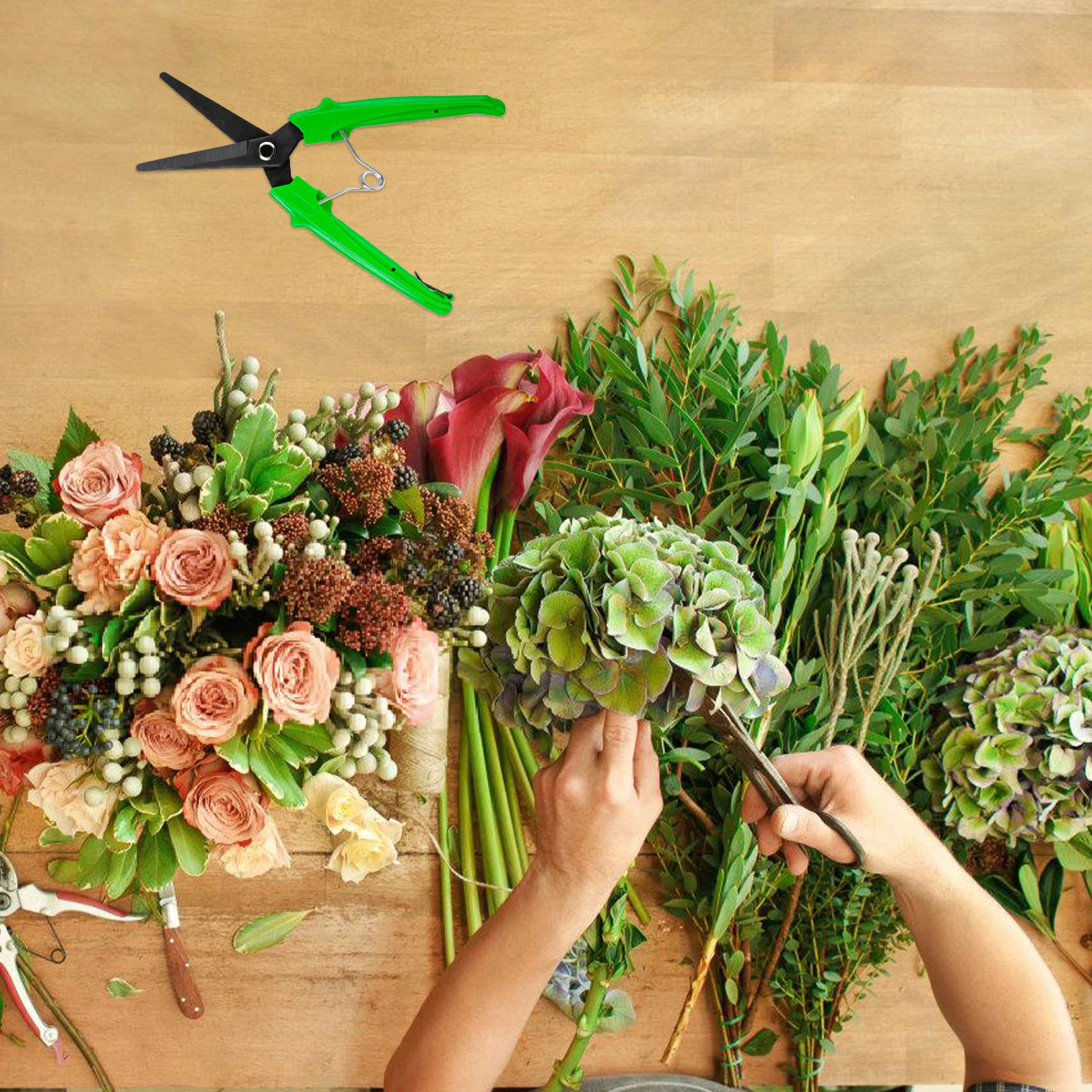 10 pz Cesoie Per Lana Molle In Acciaio Inox Sostituzione Fermo Argento Giardinaggio Potatura a Forma di V Forbici Molle Riutilizzabili Pecora