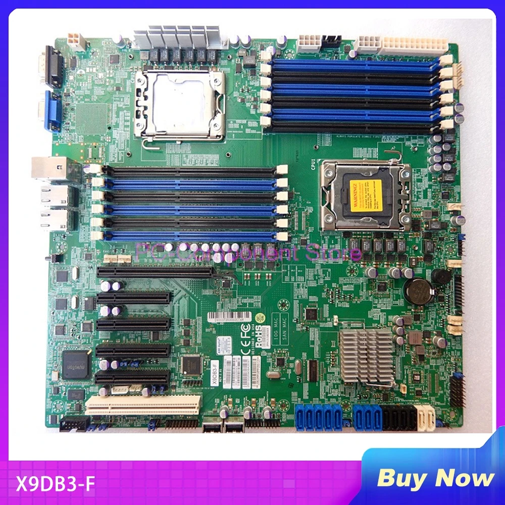 X9DB3-F dla płyty głównej serwera Supermicro LGA1356 procesor Xeon E5-2400 v2 DDR3 8x porty SAS/SATA2 z C606